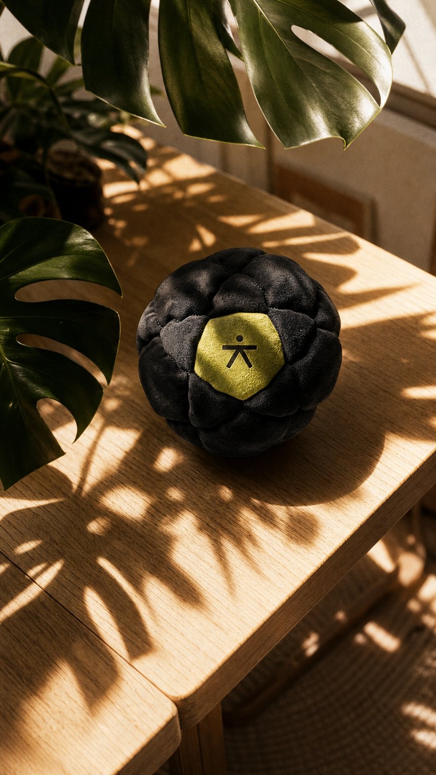 AI product shot of The Sobi Ball