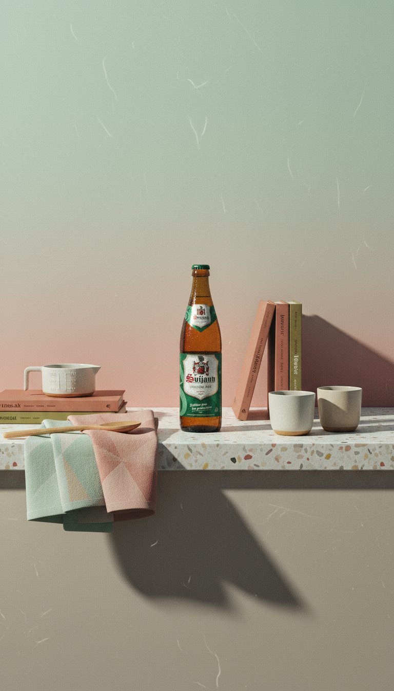AI product shot of SVIJANSKÝ MÁZ 4.8% x 1 Ladă (20 sticle)