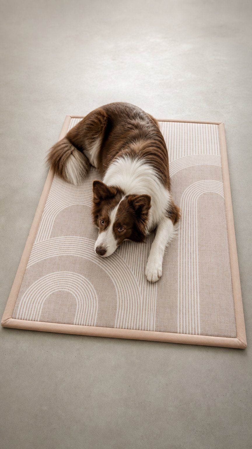 AI product shot of Dreamy Arches Play Mat
