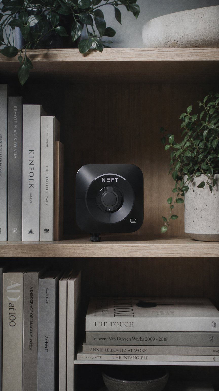 AI product shot of NEFT PRO | QUBE | SMART+