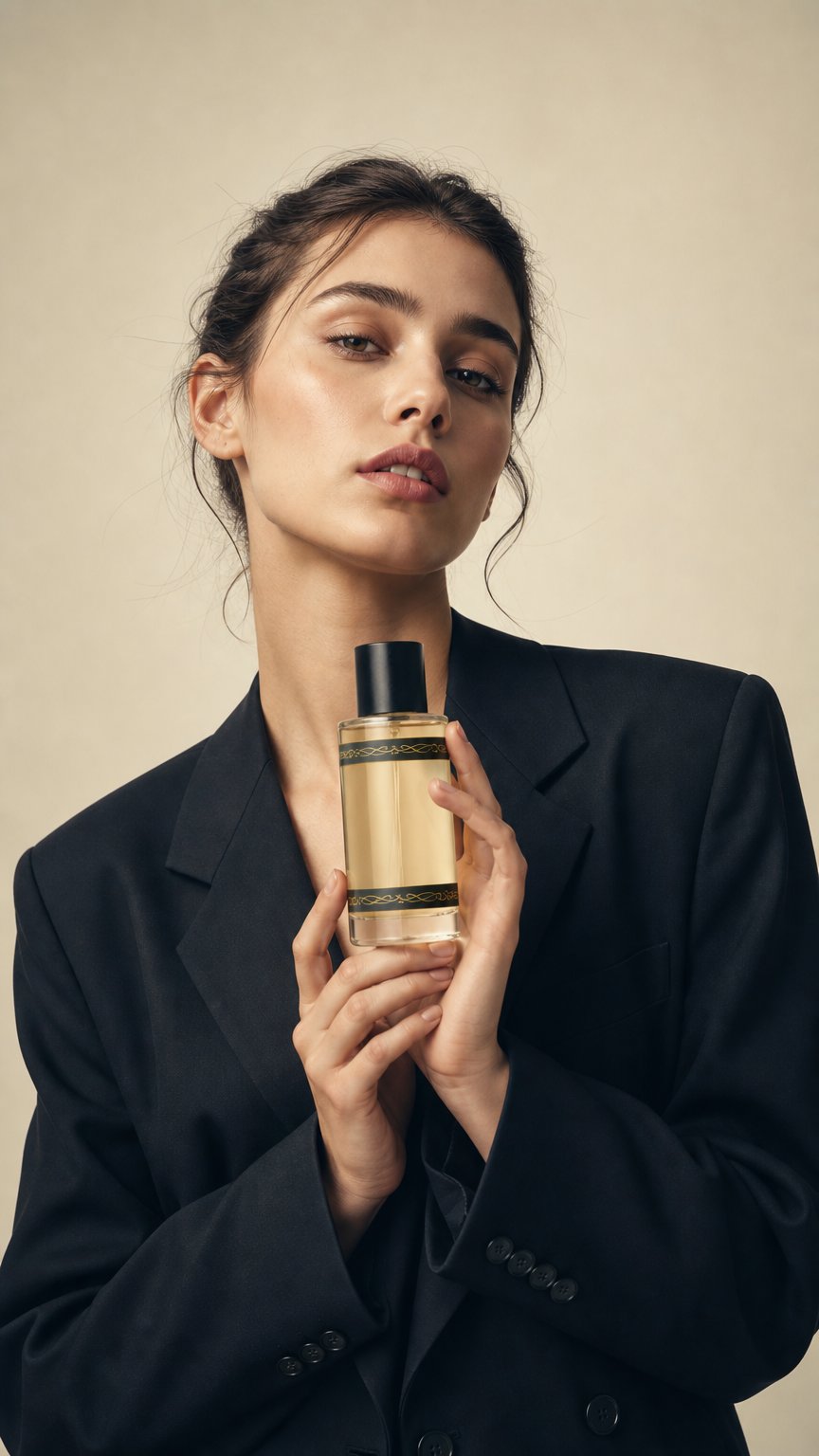 AI product shot of Gold Berry Foraging Skincare