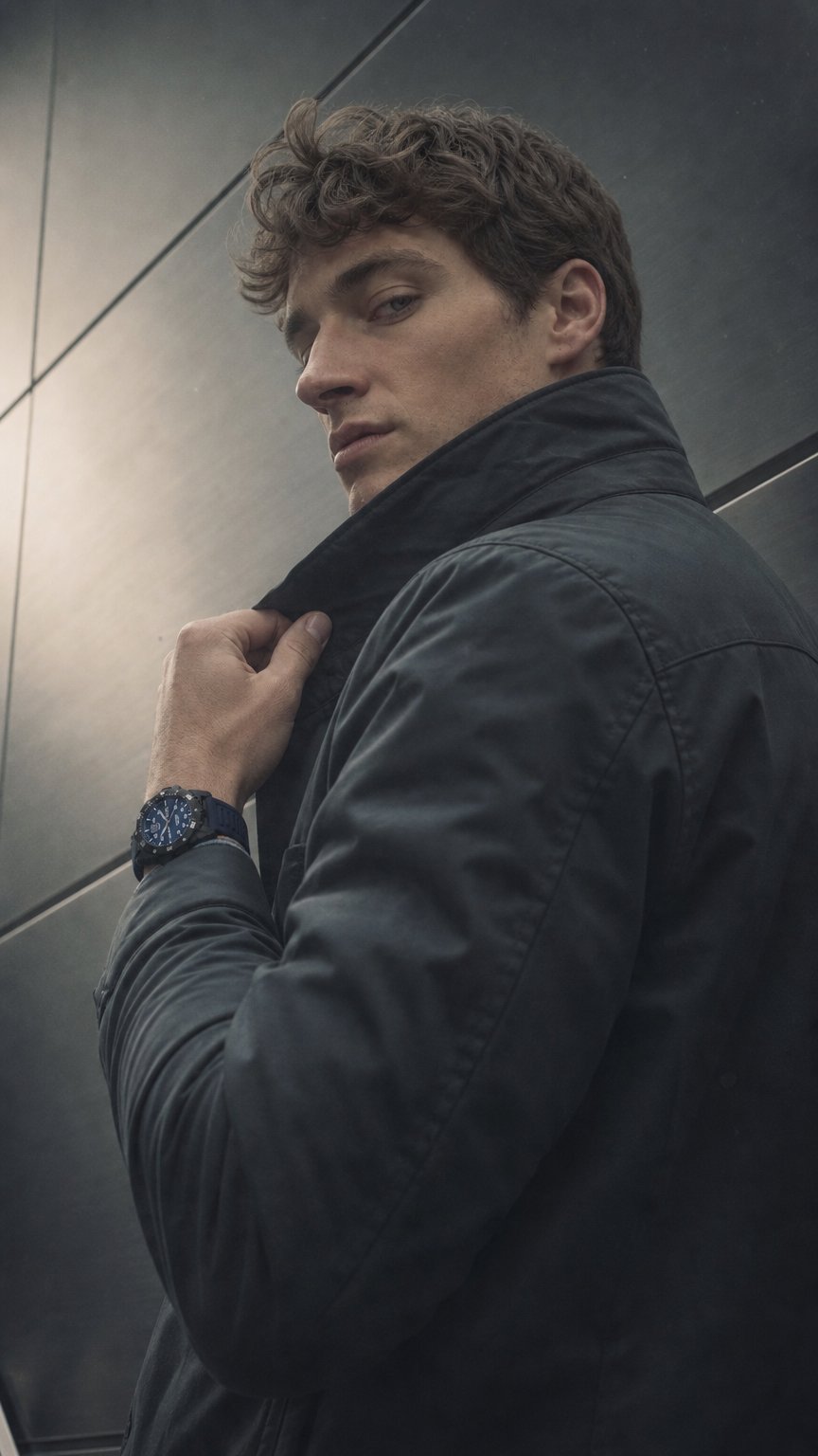 AI product shot of Luminox Master Carbon SEAL Automatic Blue