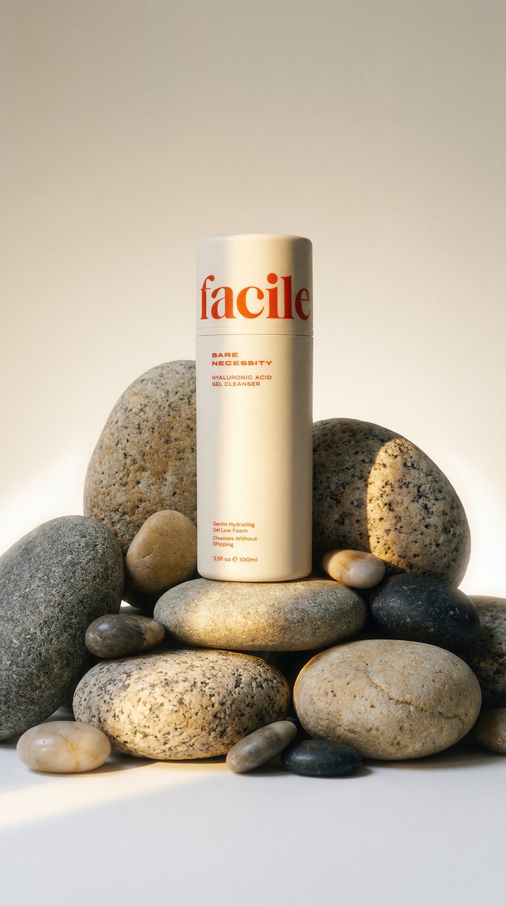 AI product shot of Bare Necessity