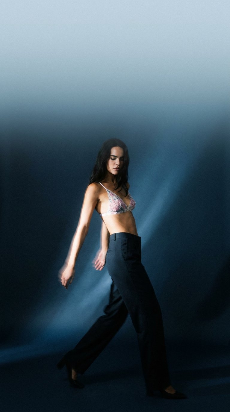 AI product shot of Aurelie Bralette