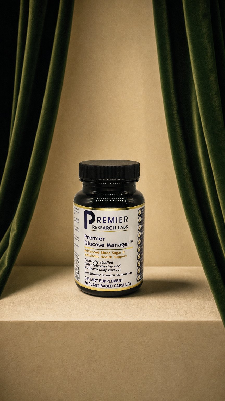 AI product shot of PRL Glucose Manager