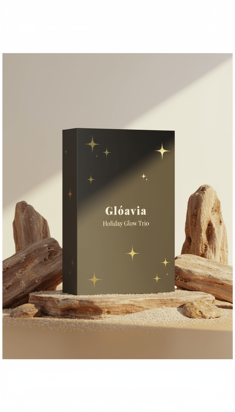 AI product shot of Holiday Glow Trio