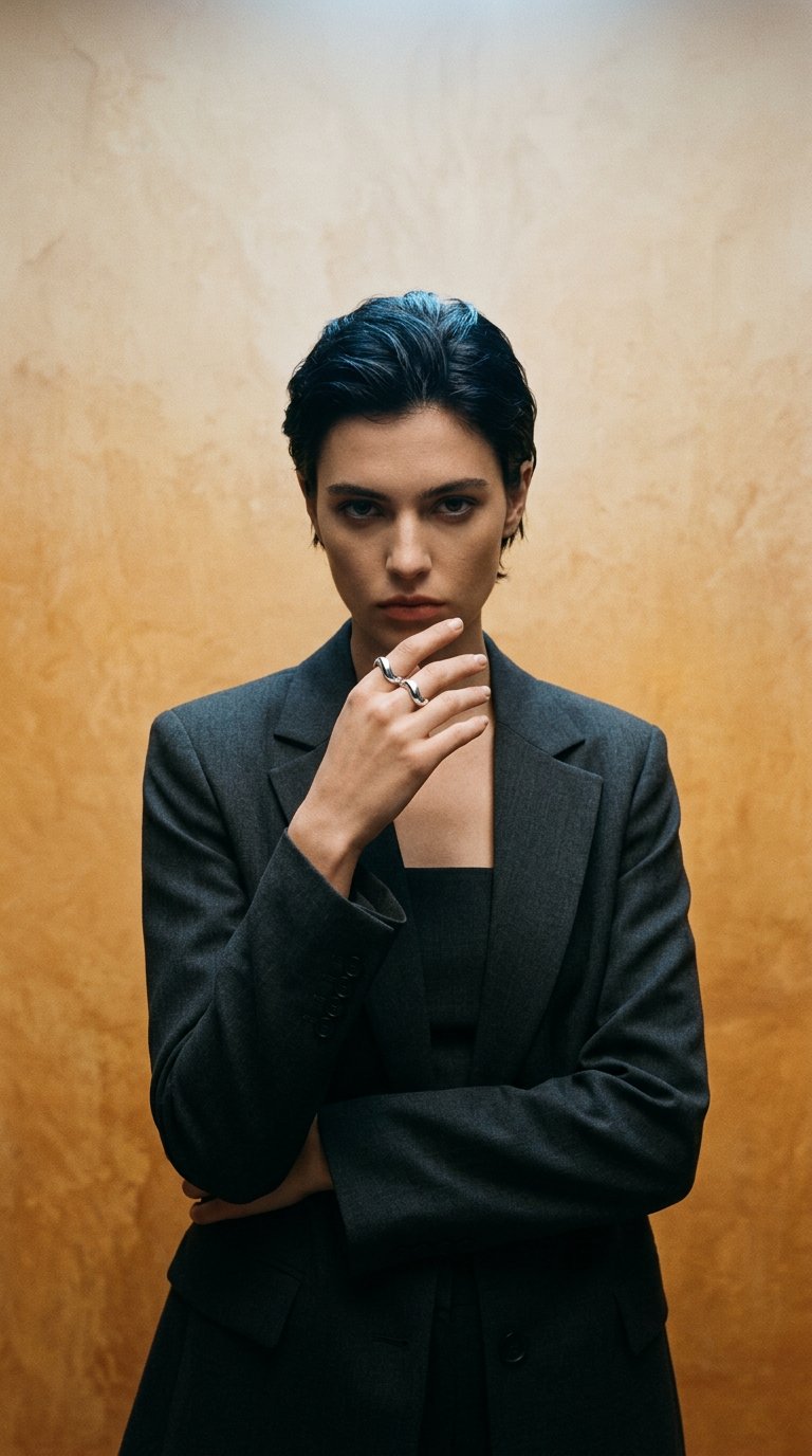 AI product shot of Dôme Figure Ring