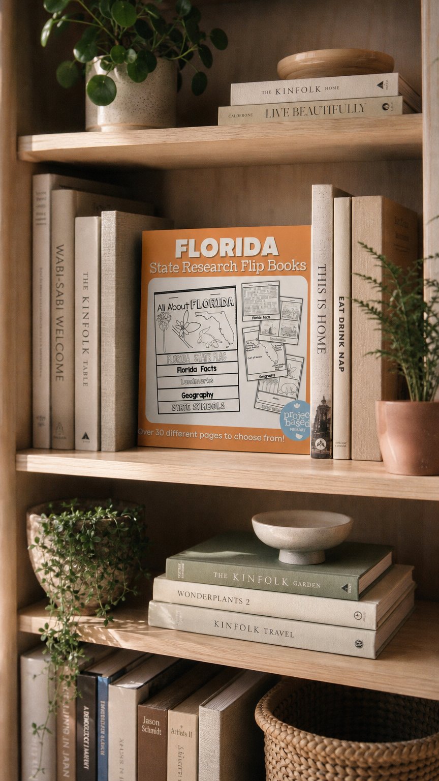 AI product shot of Florida State Report Flip Book