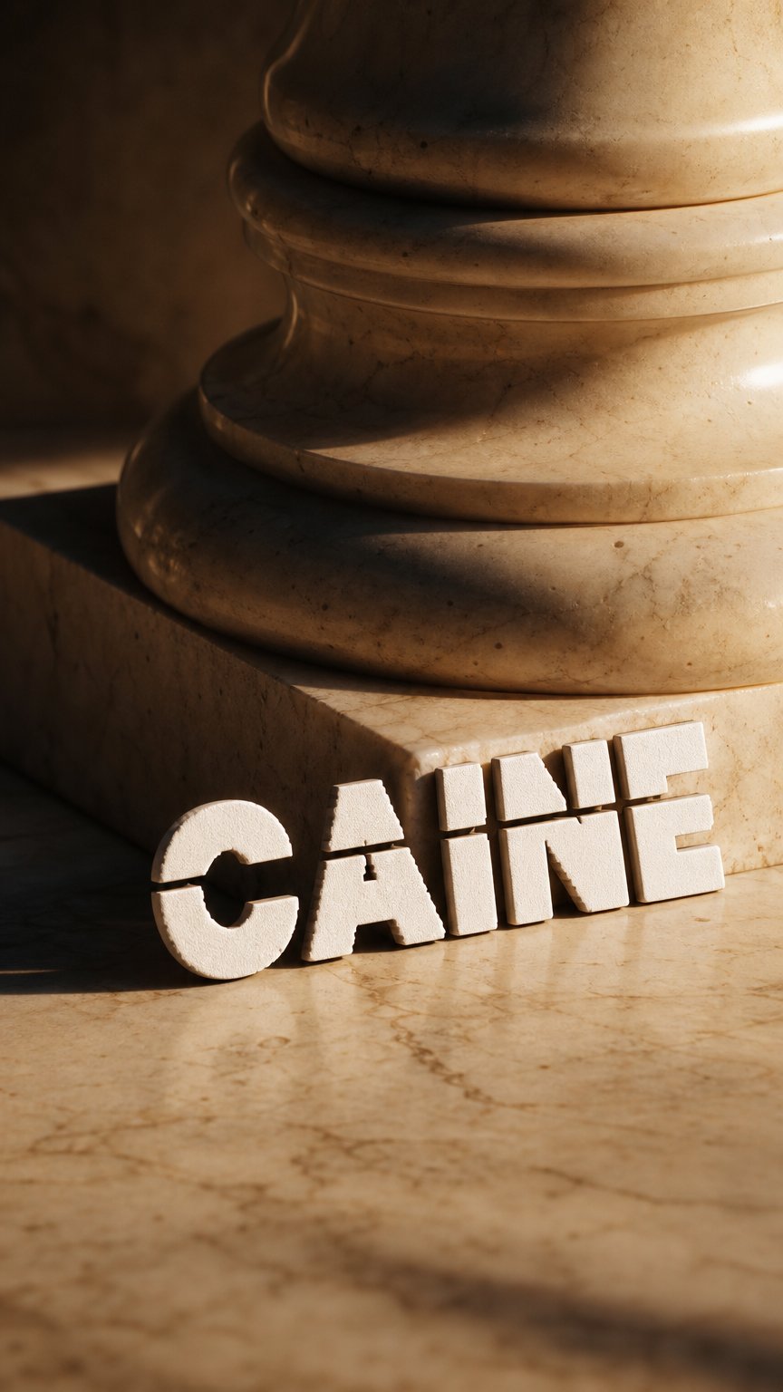 AI product shot of CAINE