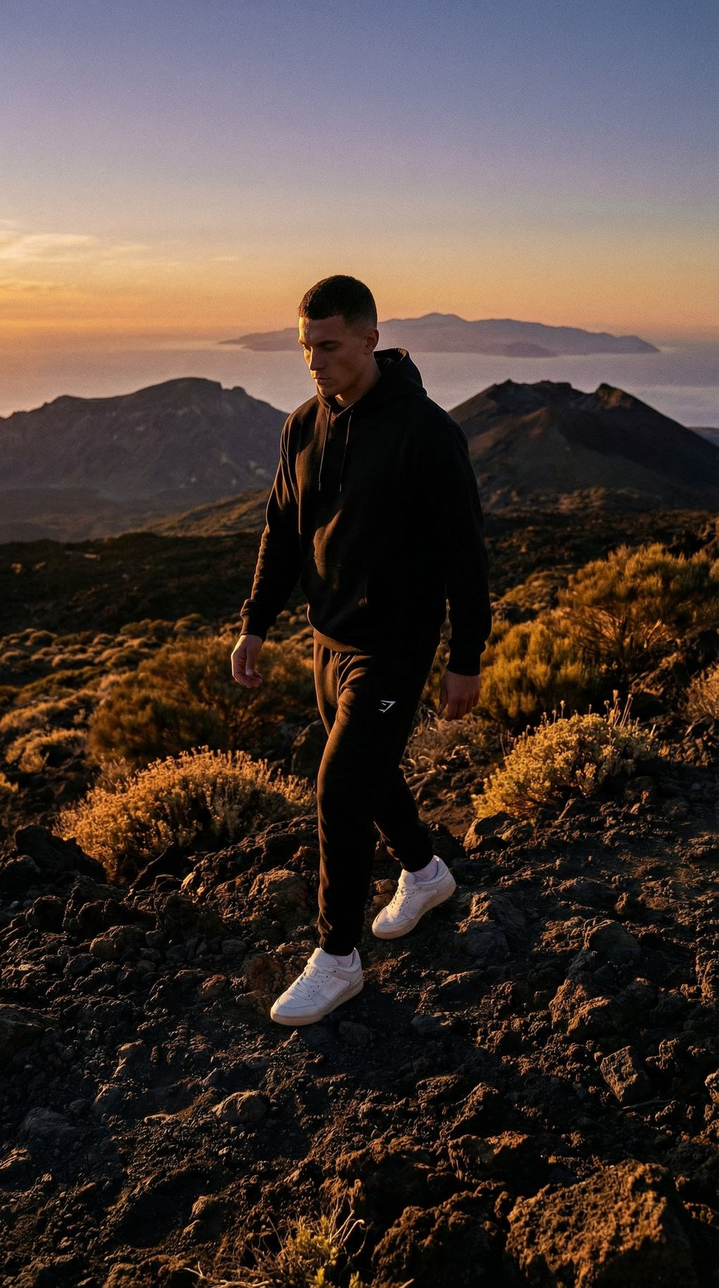 AI product shot of Essential Oversized Joggers