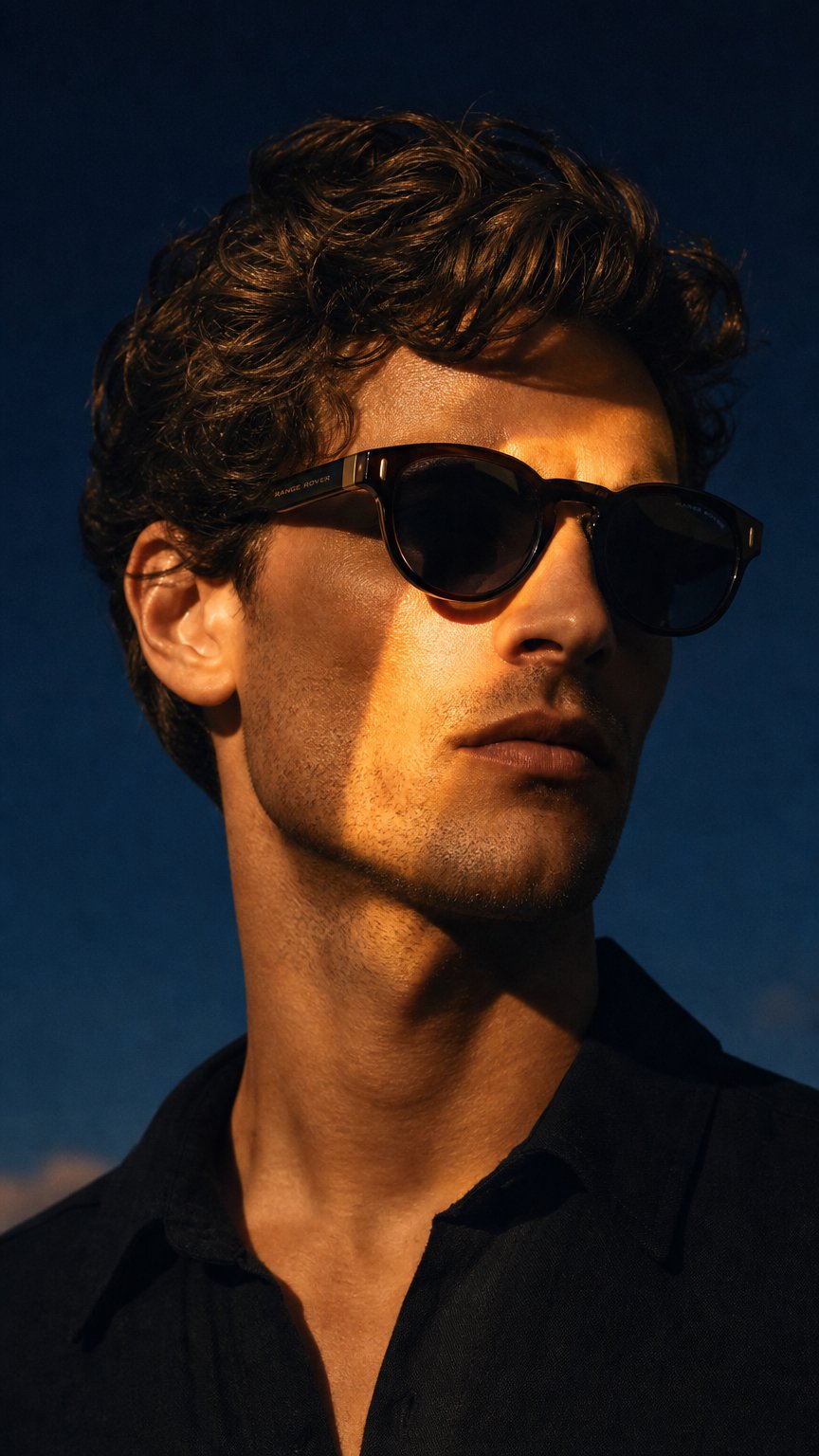 AI product shot of Range Rover Sunglasses RRS310
