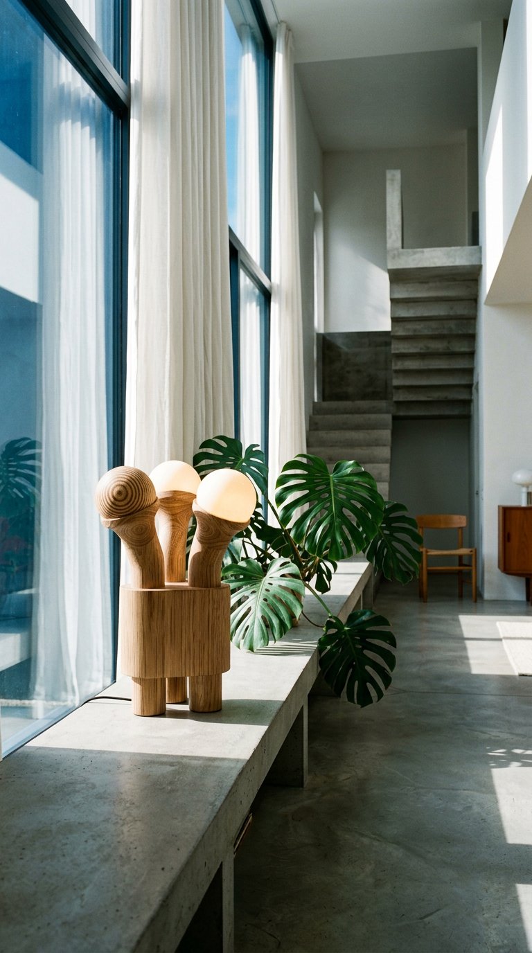 AI product shot of Bloom – Table Lamp