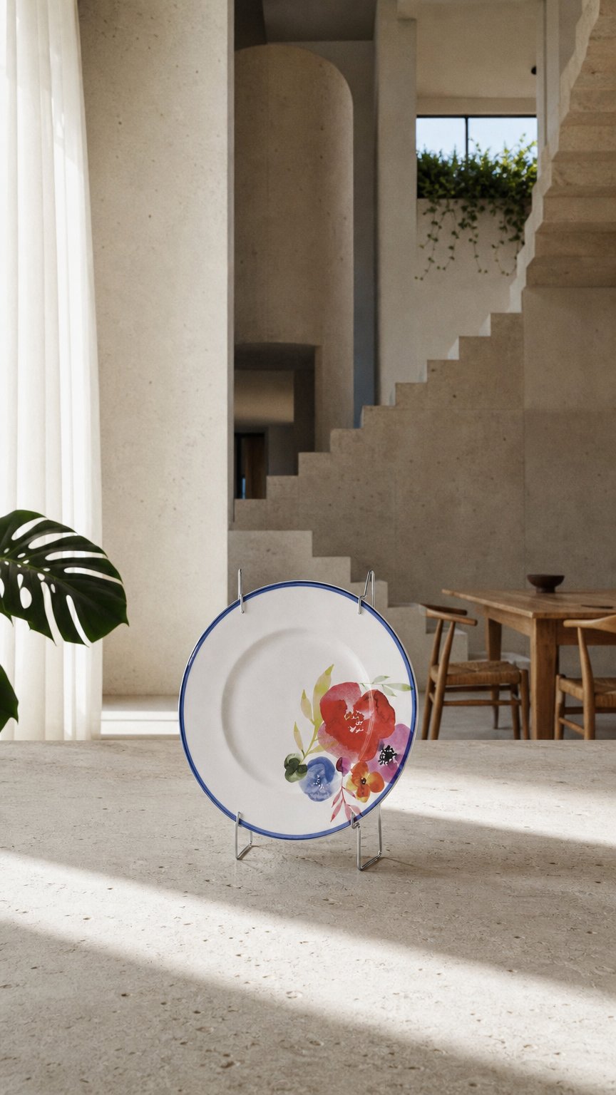 AI product shot of Plate holder with spring
