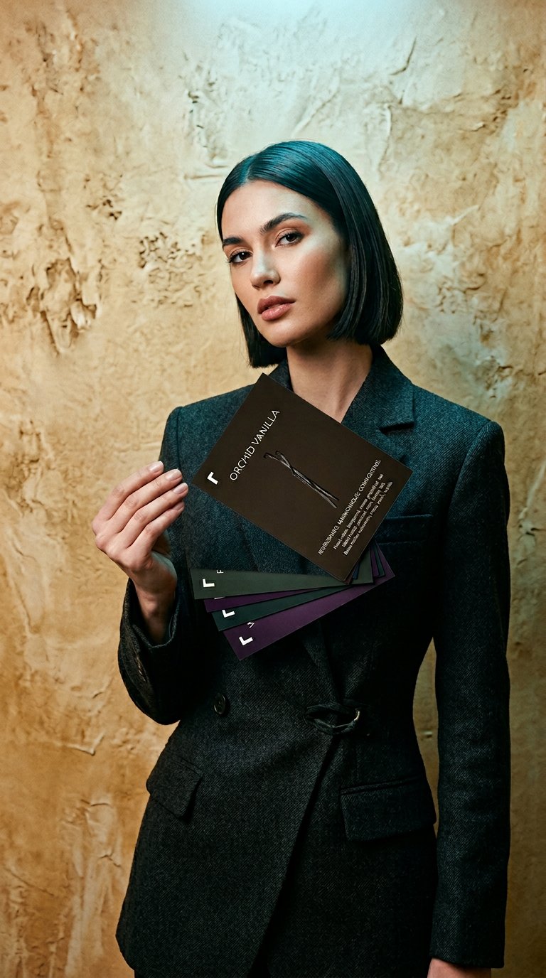 AI product shot of FRAGRANCE SAMPLES