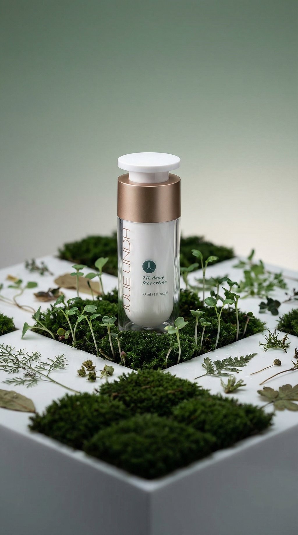 AI product shot of 24H Dewy Face Creme