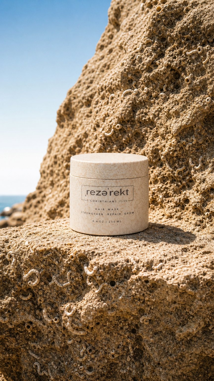 AI product shot of Hair Mask