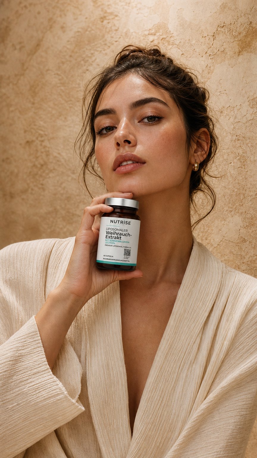 AI product shot of Liposomaler Weihrauch-Extrakt