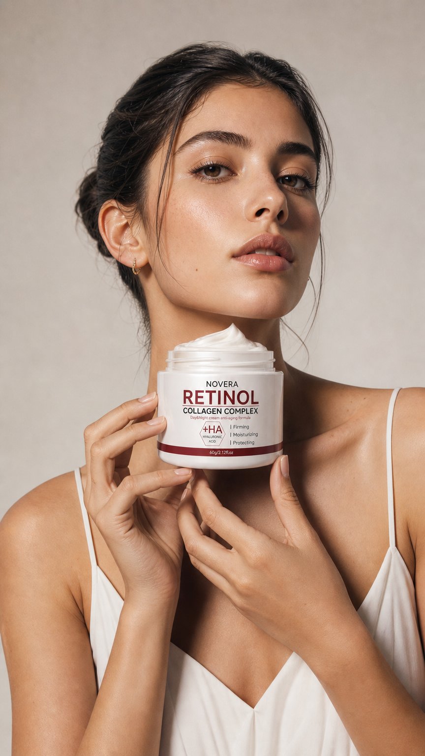 AI product shot of Djupt Förnyande Retinolbaserad Ansiktskräm