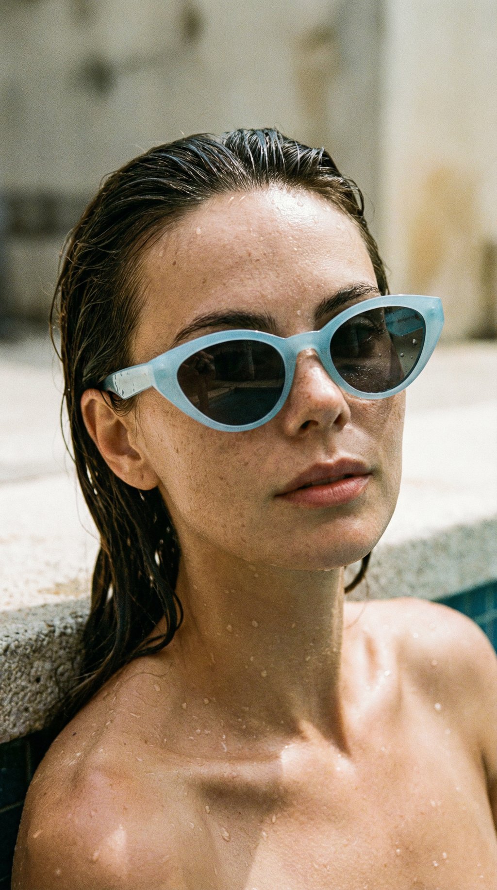 AI product shot of Eco-Friendly Sunglasses