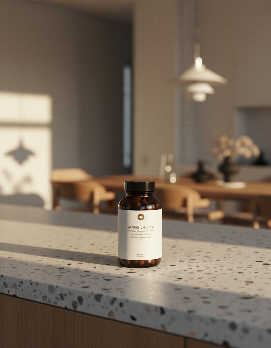 AI product shot of Magnesium Kapseln