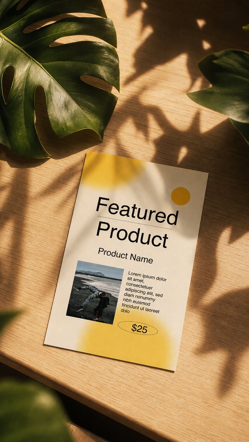AI product shot of Product Highlight Instagram Story Template