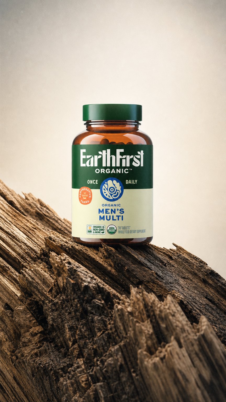 AI product shot of Men's Multivitamin Once Daily