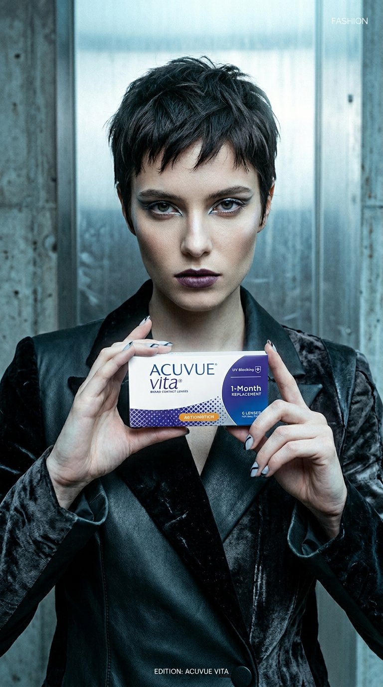 AI product shot of Acuvue Vita for Astigmatism