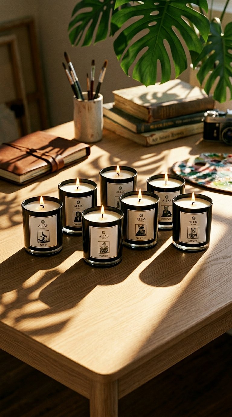 AI product shot of The Collection by Alias Los Angeles ™