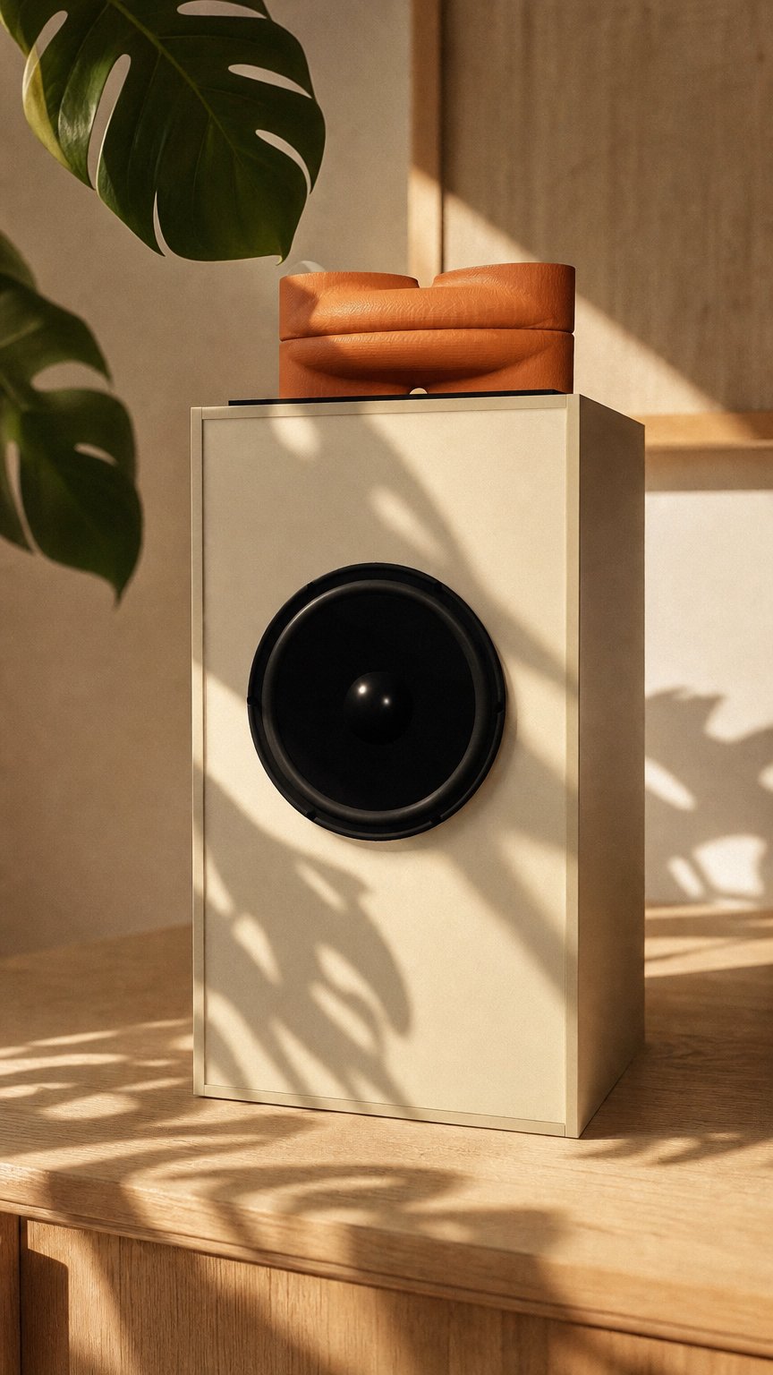 AI product shot of Loudspeaker Design · 002