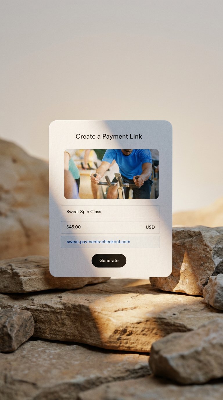 AI product shot of Payment Links for Business