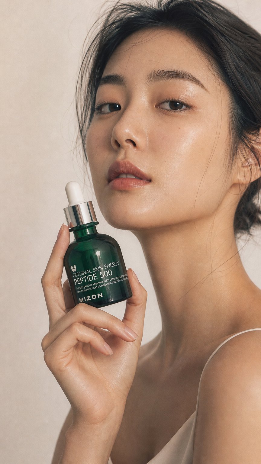 AI product shot of Peptide 500 Serum