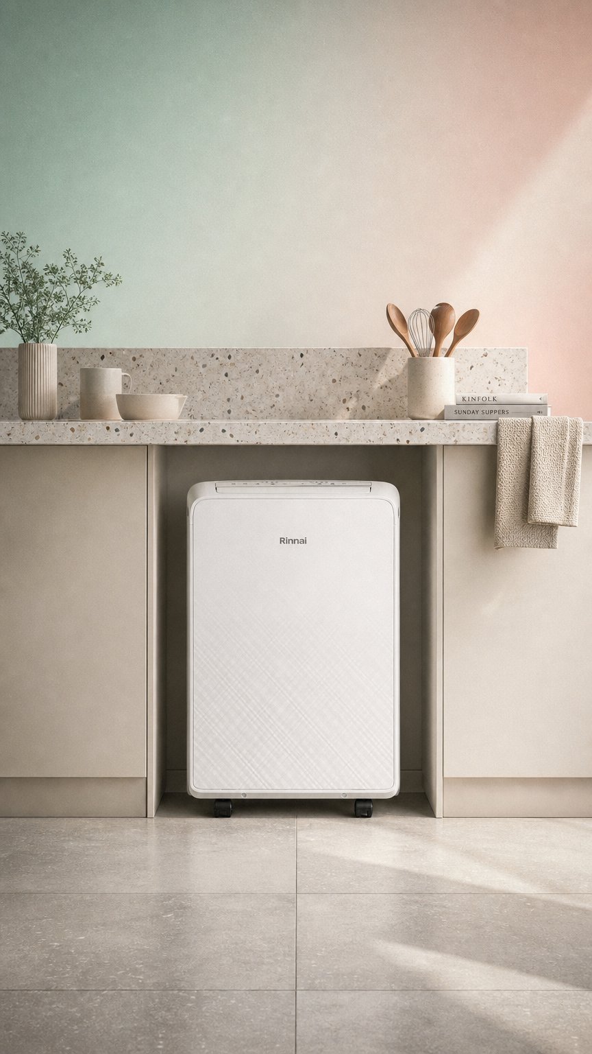 AI product shot of 3.4kW Portable Air Conditioner