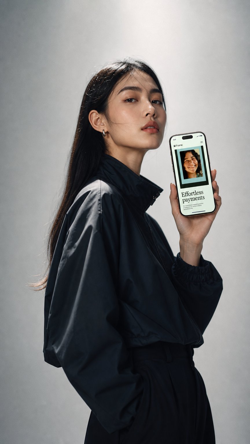 AI product shot of Frame
