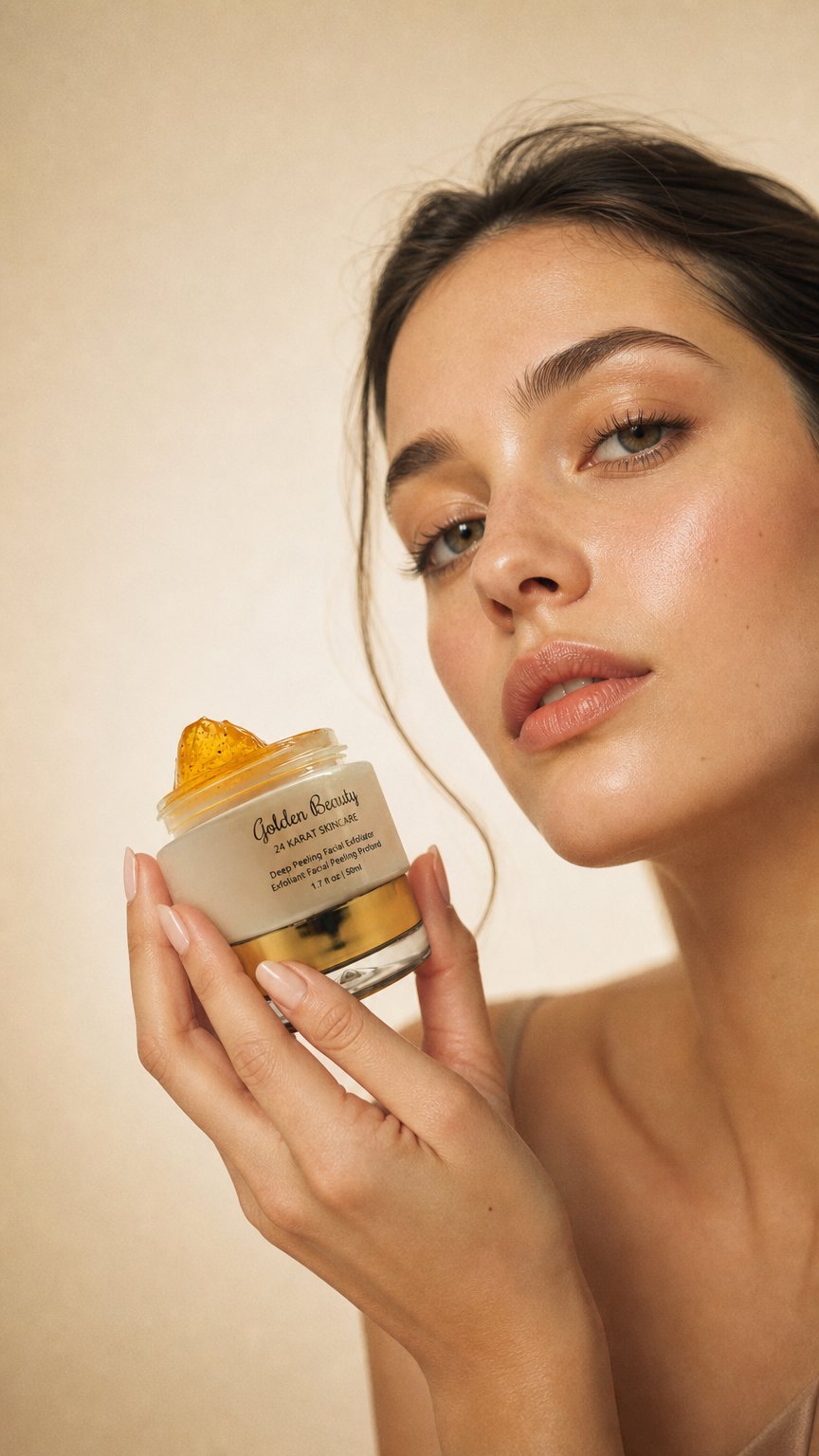 AI product shot of Deep Peeling Exfoliating Gel
