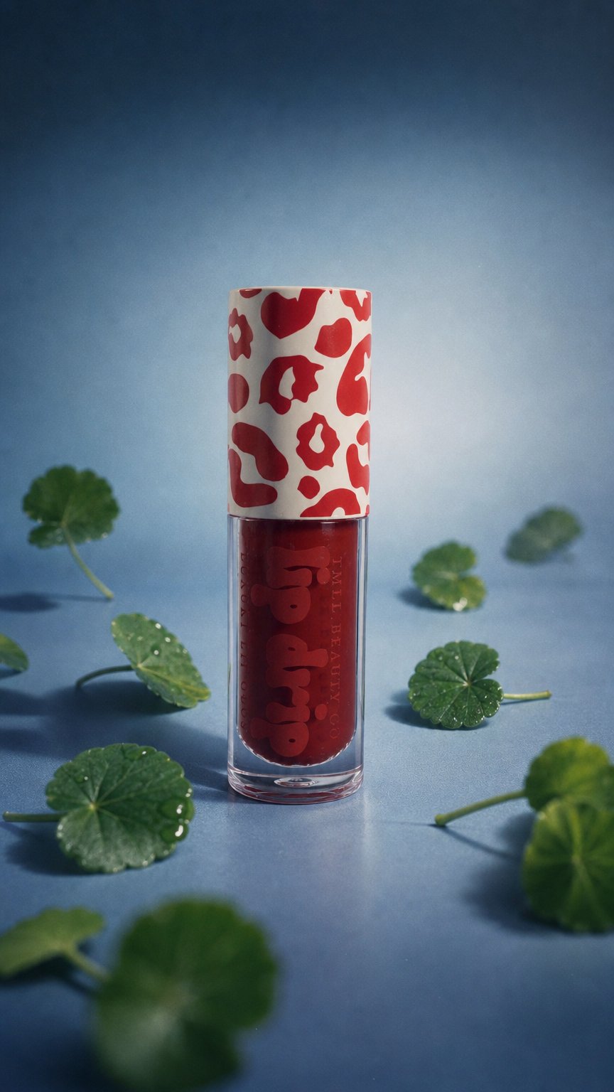 AI product shot of Limited Edition Lip Drip - Leo Red Label