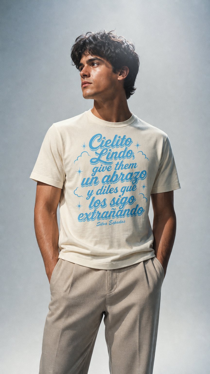 AI product shot of Cielito Lindo Tee