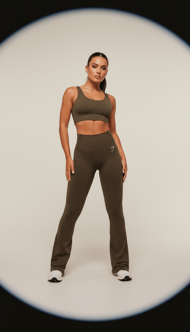AI product shot of Vital Soft Flared Leggings