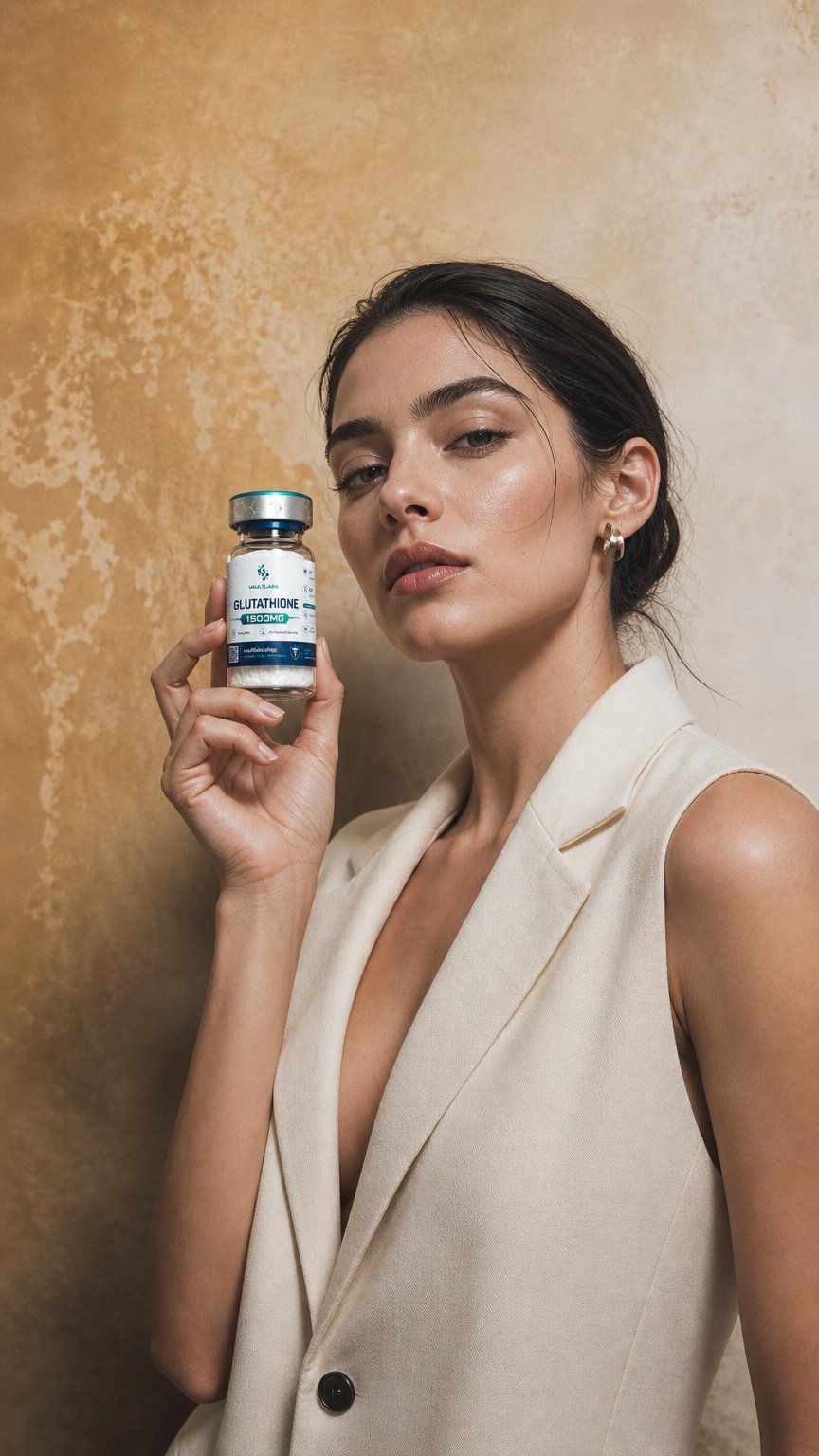 AI product shot of Glutathione 1500mg