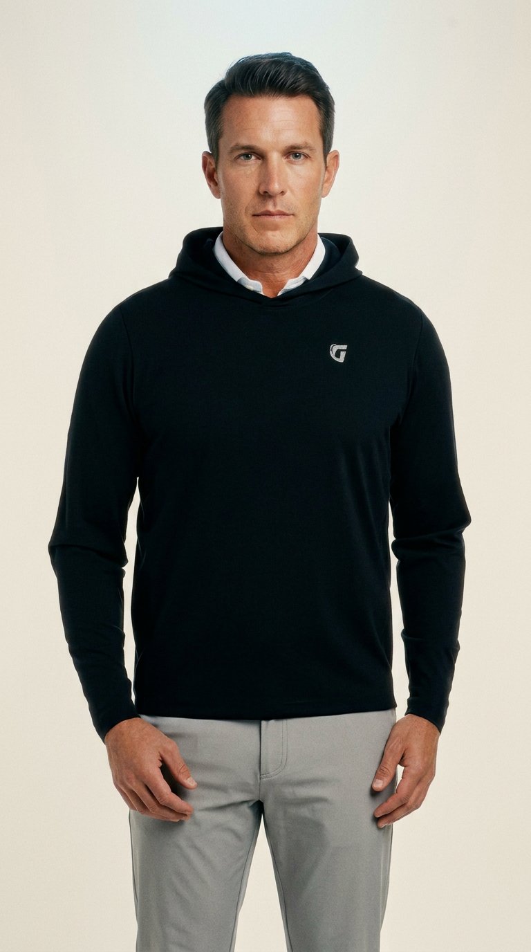 AI product shot of H&B x GolfN - Jackson Pullover