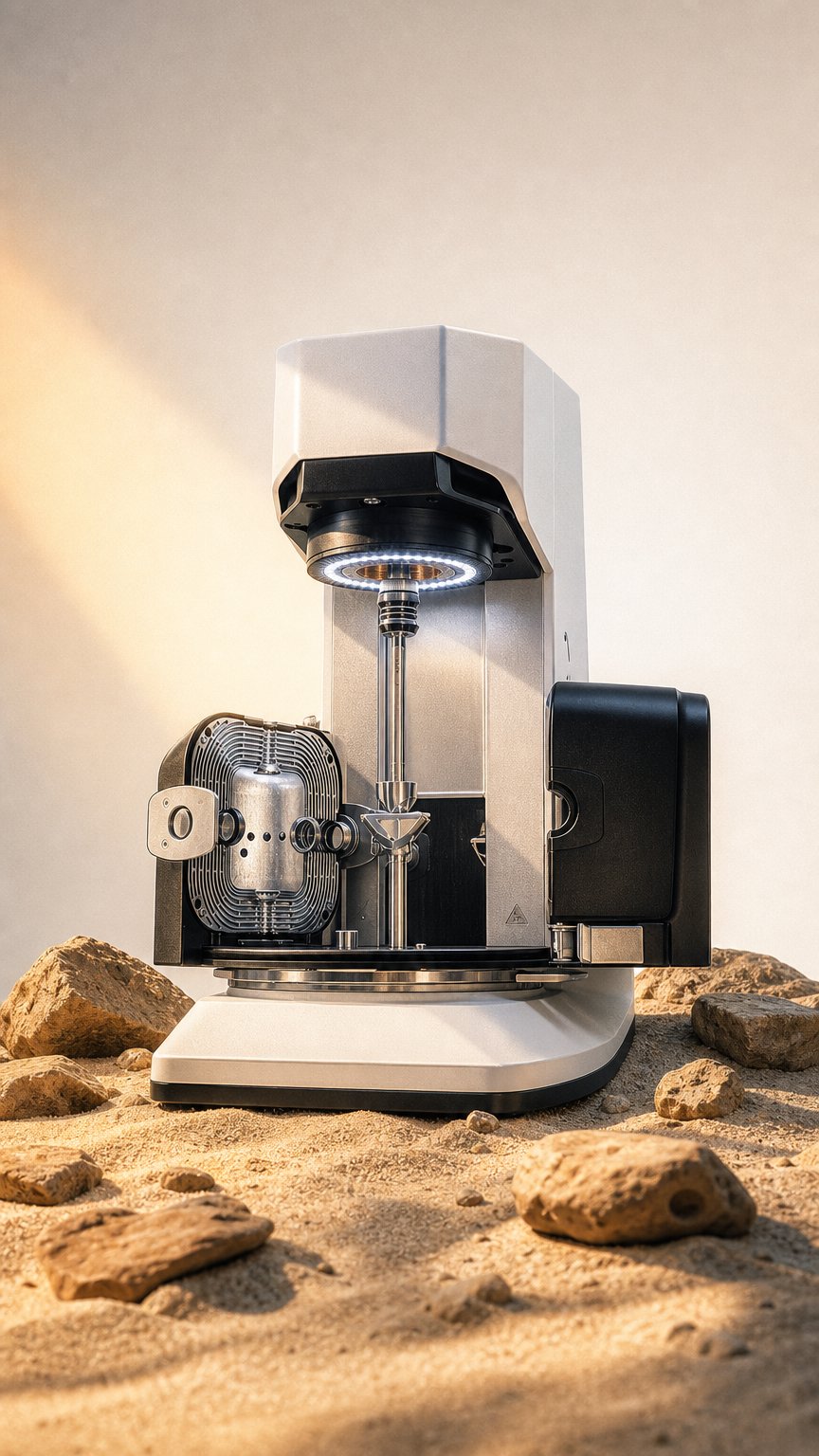 AI product shot of Dynamic Mechanical Analyzer: MCR 703 MultiDrive