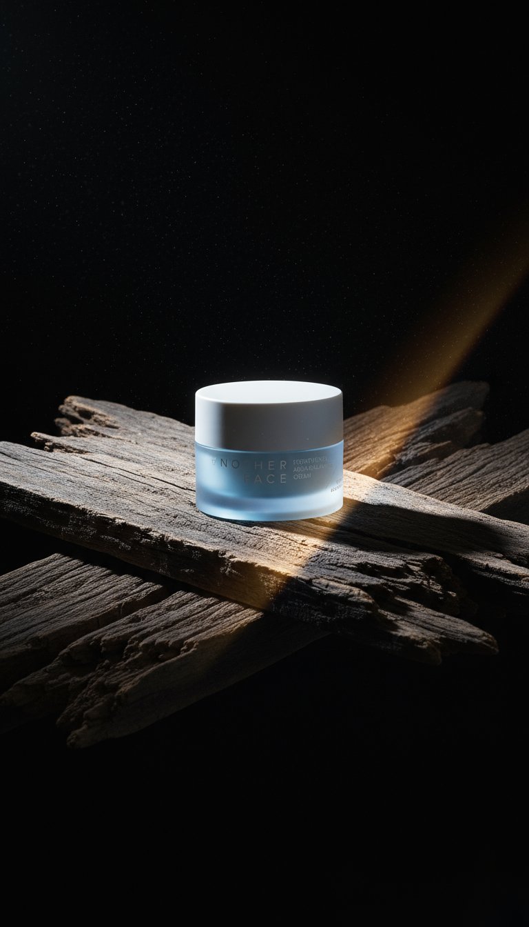 AI product shot of 어나더페이스 펩타테놀 수분 밸런스 크림 50ml