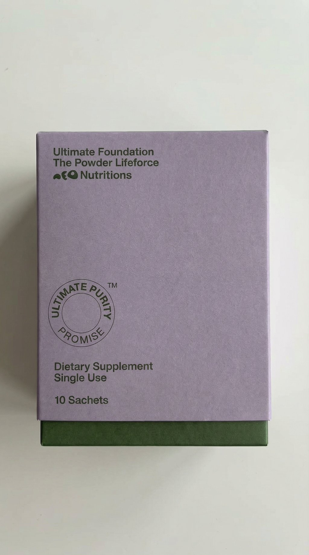 AI product shot of neoNutritions® Ultimate Foundation - Organic Superfood Powder for Daily Vitality