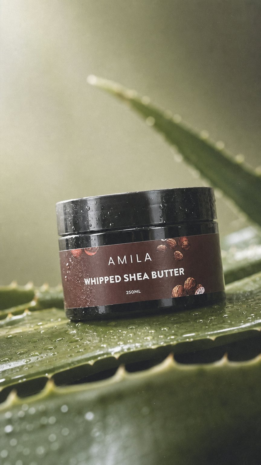 AI product shot of Whipped Shea Butter