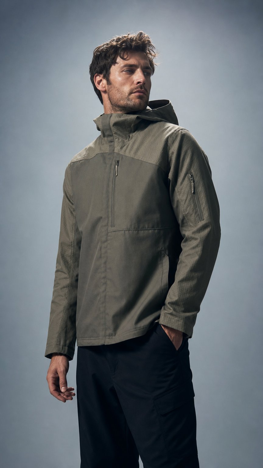 AI product shot of The Oaks Camp Jacket - Men's