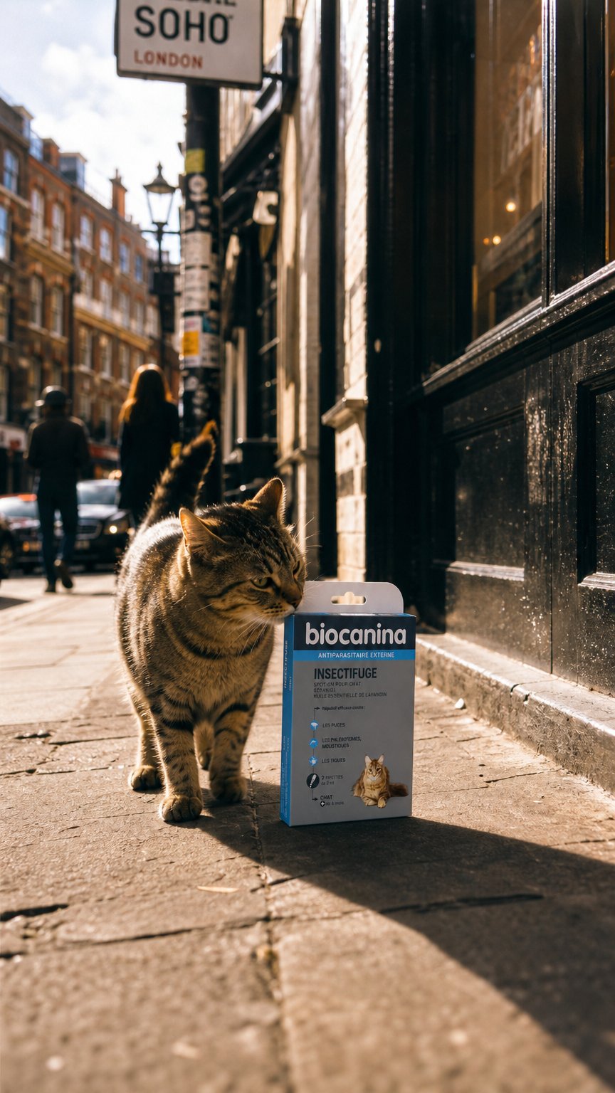 AI product shot of BIOCANINA Insectifuge Spot On Chat 2ml X2