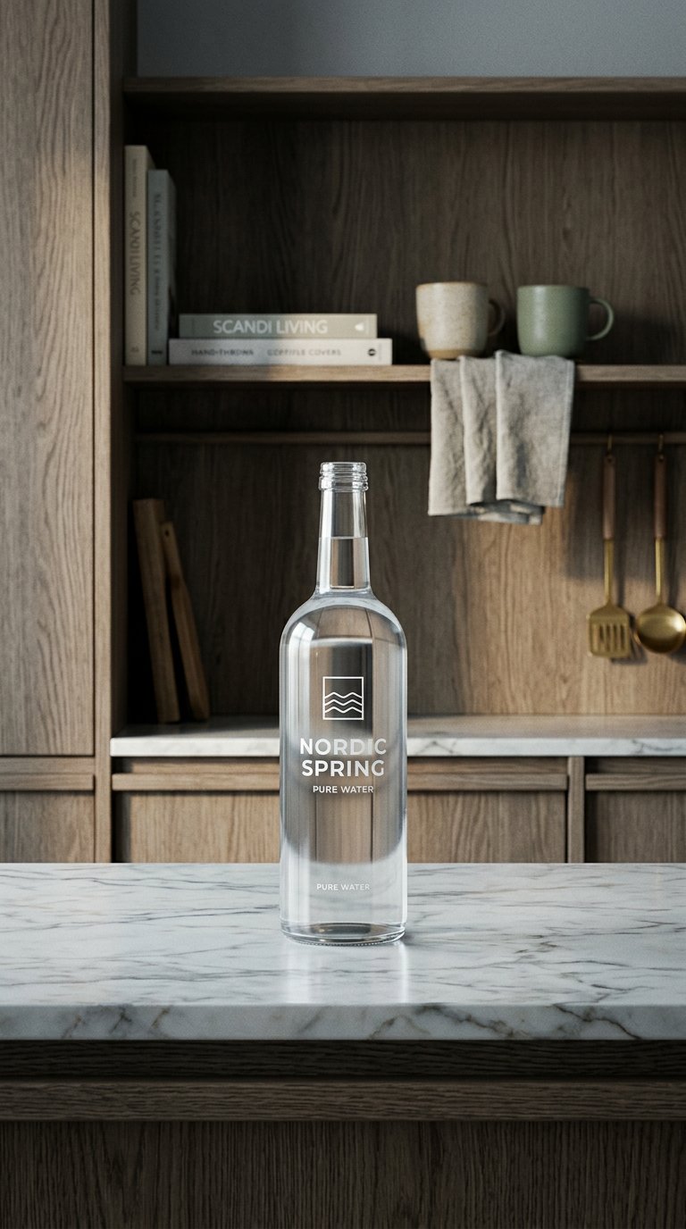 AI product shot of 16oz Tallgirl–Sparkling Water 6 cases