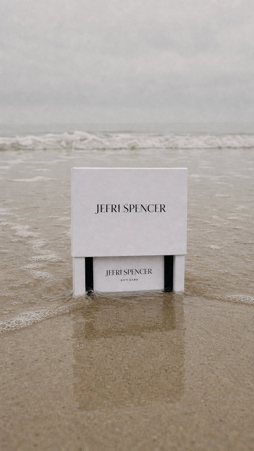 AI product shot of Gift Card with Packaging