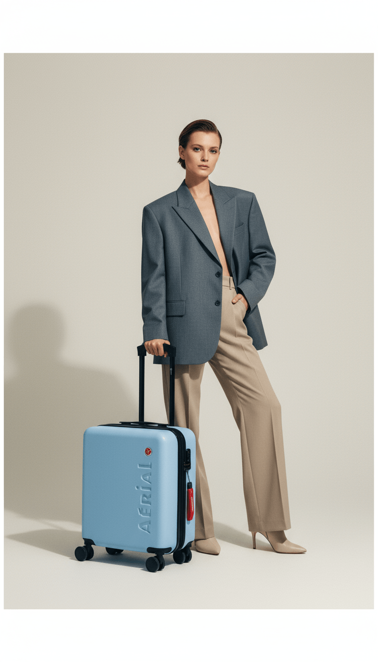 AI product shot of Valise rigide underseat DECLIC - Taille XS - Aérial