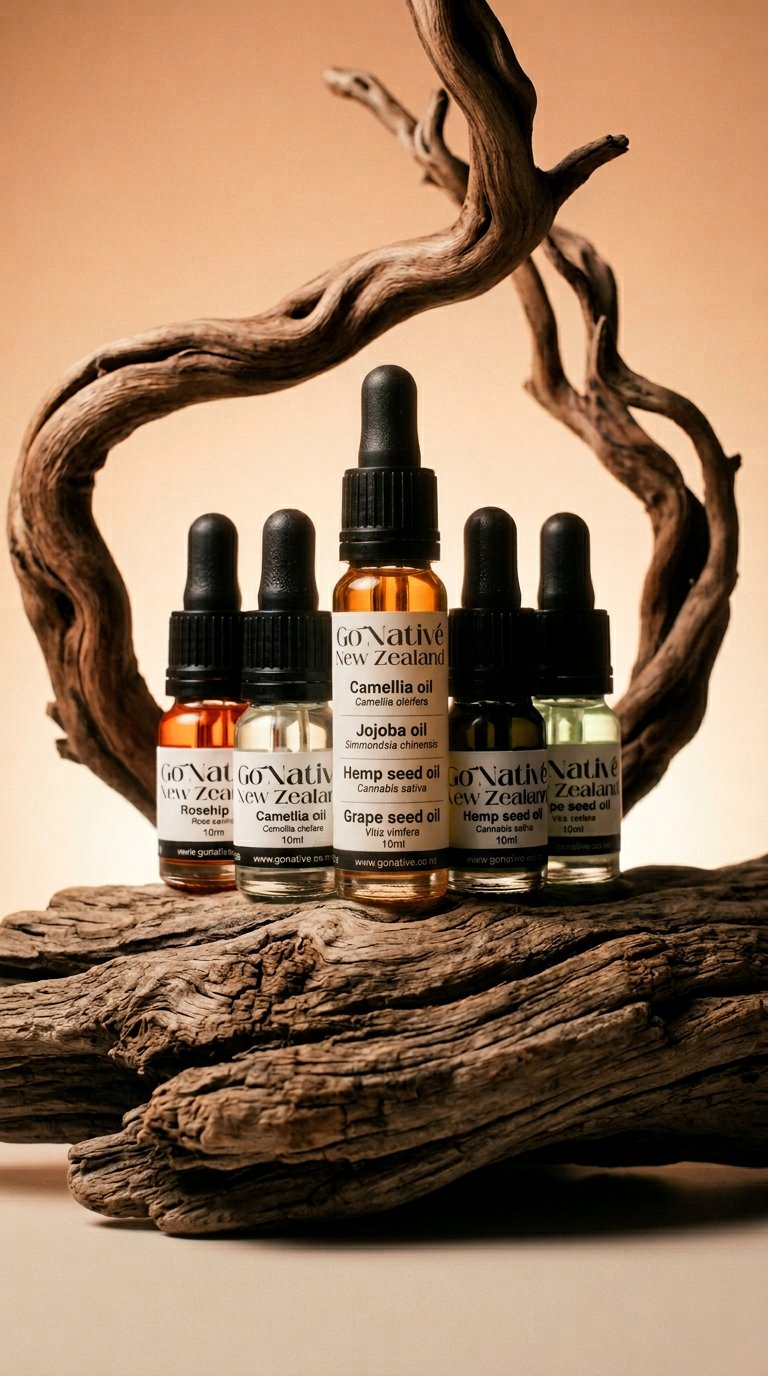 AI product shot of Organic Facial Serum Kit