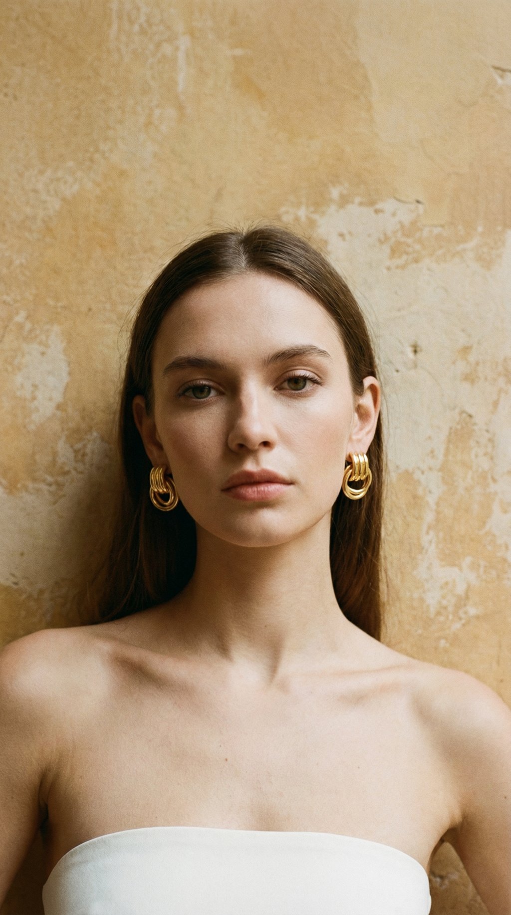 AI product shot of DOUBLE KNOT EARRINGS